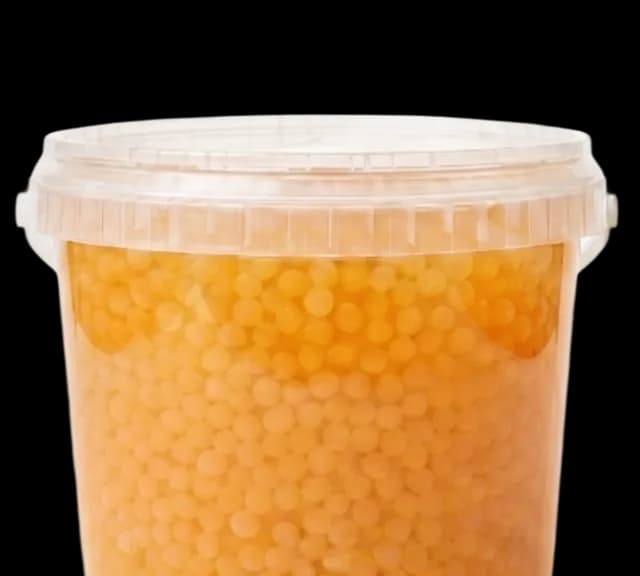 Mango popping boba
